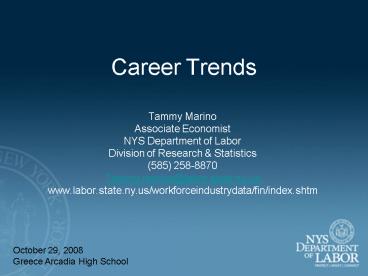 Career Trends