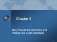 New-Product Development and Product Life-Cycle Strategies PowerPoint PPT Presentation