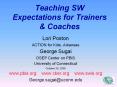 Teaching SW Expectations for Trainers PowerPoint PPT Presentation