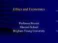 Ethics%20and%20Economics PowerPoint PPT Presentation