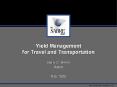 Yield Management for Travel and Transportation PowerPoint PPT Presentation