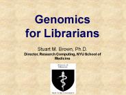 Genomics for Librarians