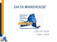 DATA WAREHOUSE PowerPoint PPT Presentation