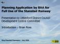Planning Application by BAA for PowerPoint PPT Presentation