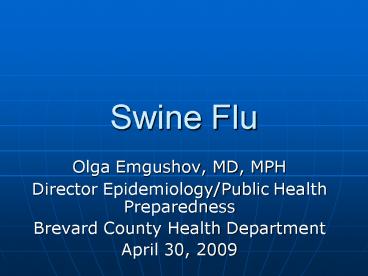 Swine Flu