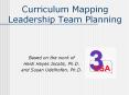 Curriculum Mapping Leadership Team Planning PowerPoint PPT Presentation