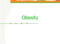 Obesity PowerPoint PPT Presentation