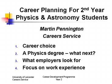 University of Leicester