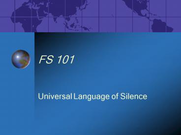 FS 101