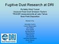 Fugitive Dust Research at DRI PowerPoint PPT Presentation