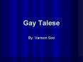 Gay Talese PowerPoint PPT Presentation