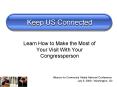 Keep US Connected PowerPoint PPT Presentation