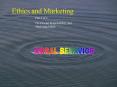 Marketing and Ethical Behavior PowerPoint PPT Presentation