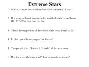 Extreme Stars
