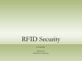 RFID Security PowerPoint PPT Presentation