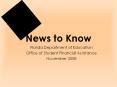 News to Know PowerPoint PPT Presentation