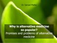Why is alternative medicine so popular PowerPoint PPT Presentation