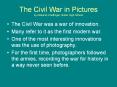 The%20Civil%20War%20in%20Pictures%20by%20Deborah%20Hoeflinger,%20Butler%20High%20School PowerPoint PPT Presentation