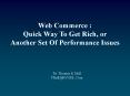 Web Commerce : PowerPoint PPT Presentation