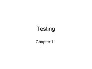 Testing