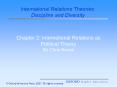 Chapter 2: International Relations as Political Theory By Chris Brown PowerPoint PPT Presentation