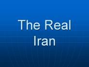 The Real Iran