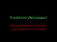 Froehliche Weihnacten PowerPoint PPT Presentation