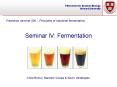 Seminar IV: Fermentation PowerPoint PPT Presentation