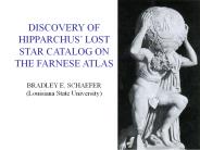 DISCOVERY OF HIPPARCHUS