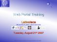 Web Portal Training Latinoteca the world of Latino culture and arts PowerPoint PPT Presentation