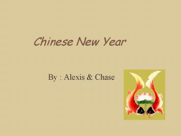 Chinese New Year