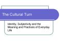 The Cultural Turn PowerPoint PPT Presentation