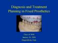 Diagnosis and Treatment Planning in Fixed Prosthetics PowerPoint PPT Presentation
