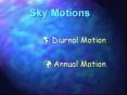 Sky Motions. Diurnal Motion. Annual Motion. DIURNAL MOTION PowerPoint PPT Presentation