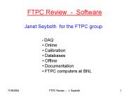 FTPC Review Software