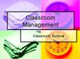 Classroom Management PowerPoint PPT Presentation