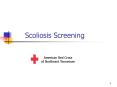 Scoliosis Screening PowerPoint PPT Presentation
