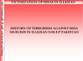 HISTORY OF TERRORISM AGAINST SHIA MUSLIMS IN D.I.KHAN N.W.F.P PAKISTAN PowerPoint PPT Presentation