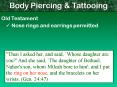 Body Piercing PowerPoint PPT Presentation