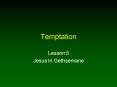 Temptation PowerPoint PPT Presentation