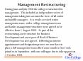 Management Restructuring PowerPoint PPT Presentation