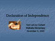 Declaration of Independence