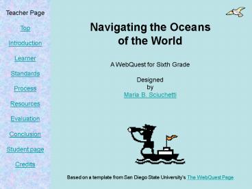 Navigating the Oceans