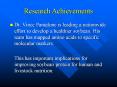 Research Achievements PowerPoint PPT Presentation