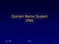 Domain Name System DNS PowerPoint PPT Presentation