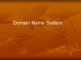Domain Name System PowerPoint PPT Presentation