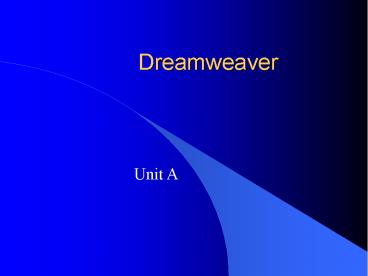 Dreamweaver