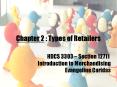 Chapter 2 : Types of Retailers PowerPoint PPT Presentation