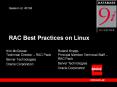 RAC Best Practices on Linux PowerPoint PPT Presentation