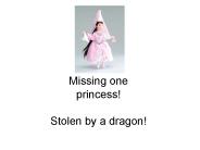 Missing one princess! 